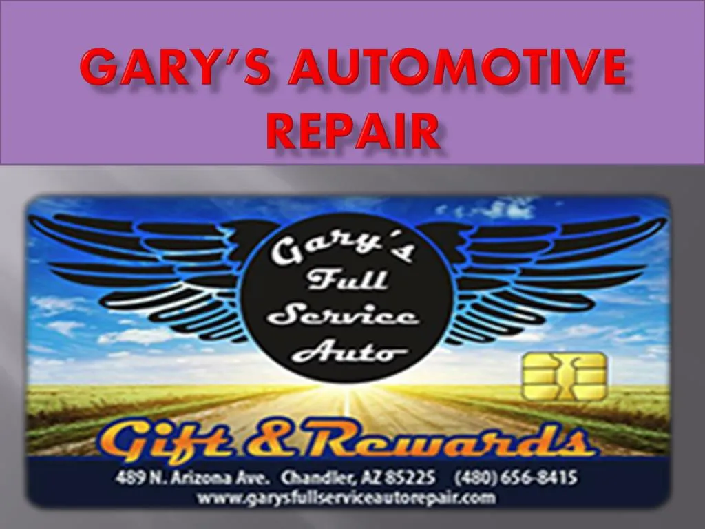 gary s automotive repair
