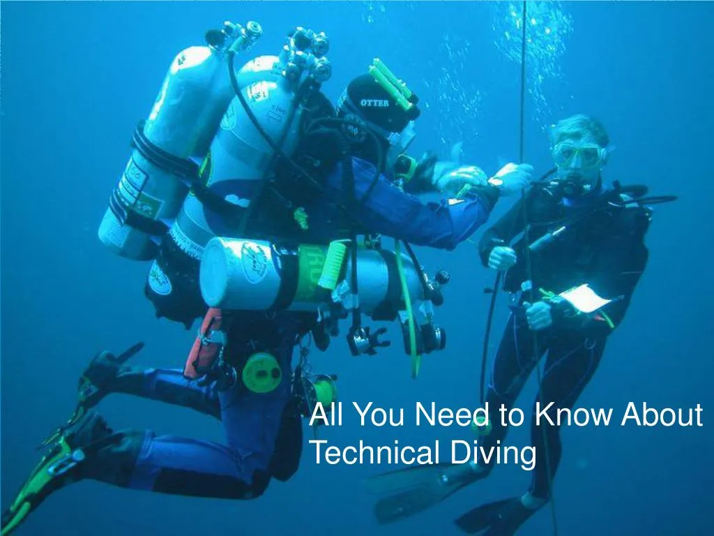 all you need to know about technical diving