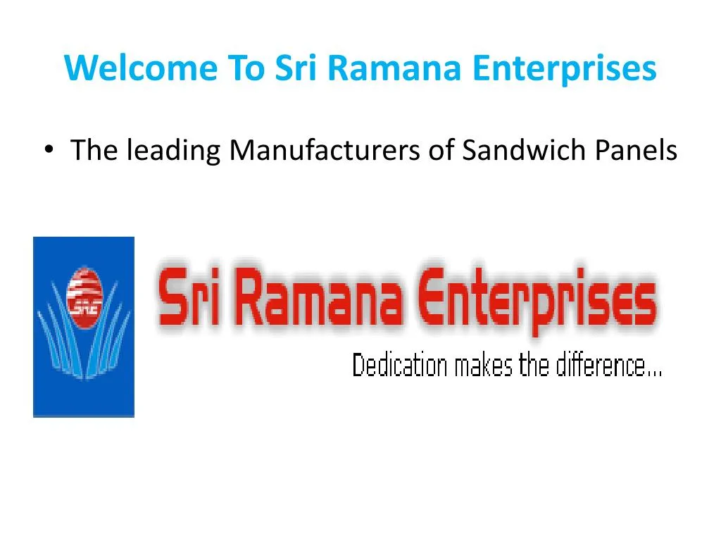 welcome to sri ramana enterprises