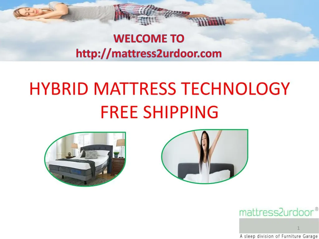 hybrid mattress technology free shipping
