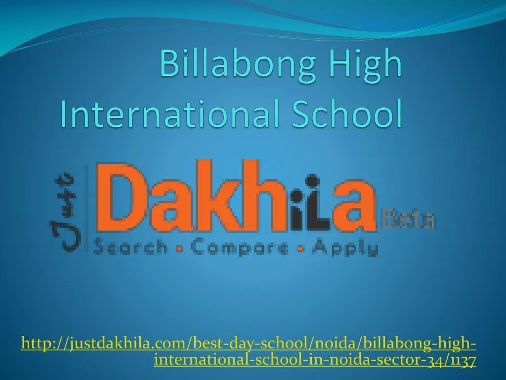 billabong high international school