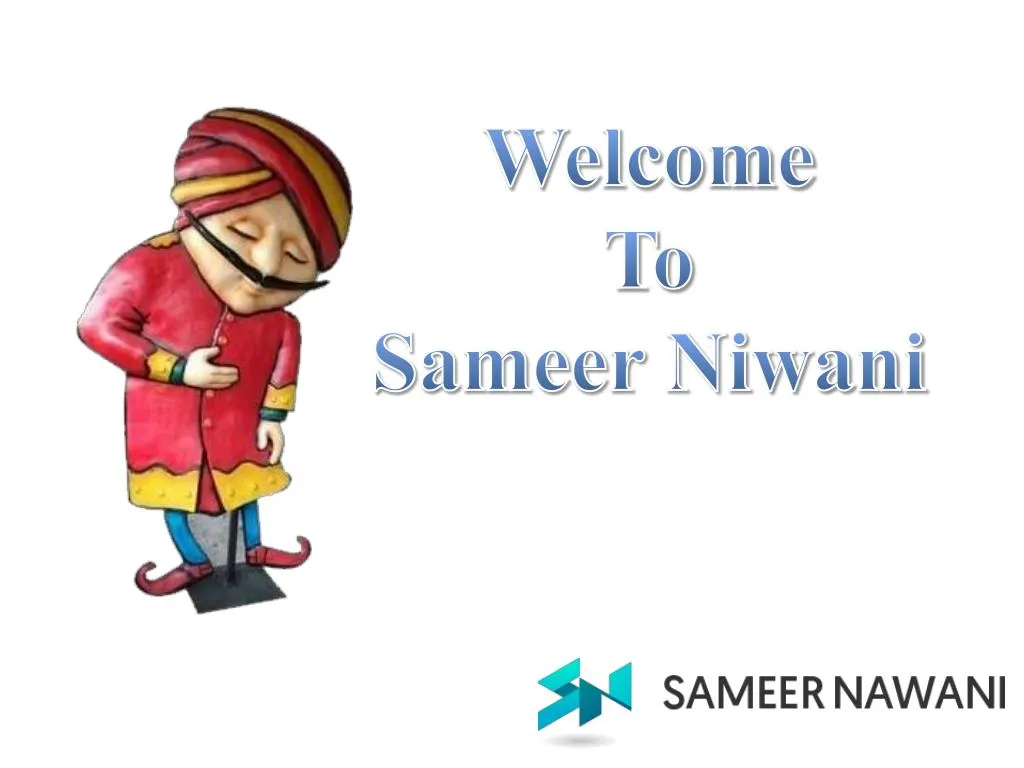 welcome to sameer niwani
