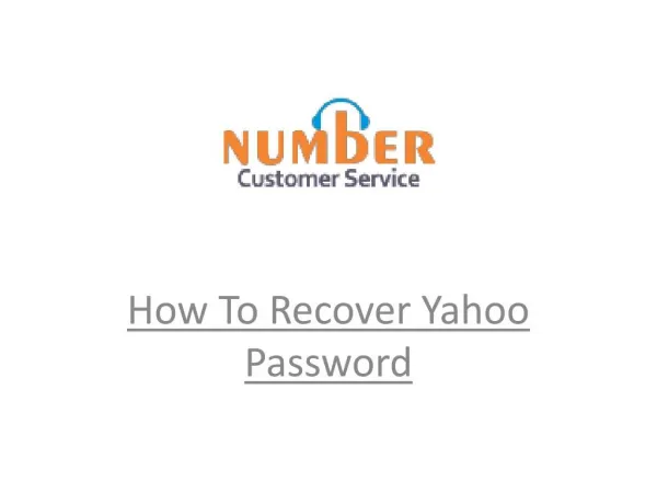 How to Recover Yahoo Mail Account Password Solutions