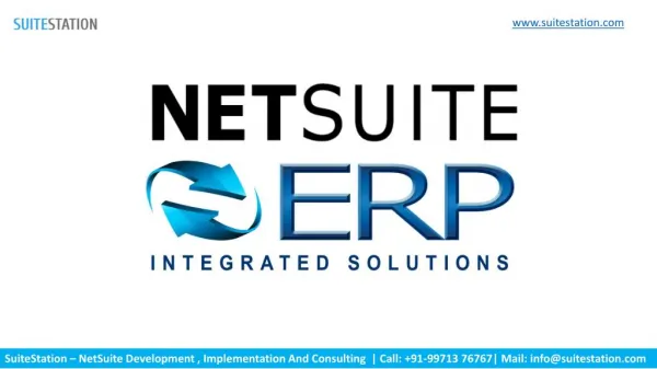 NetSuite Solutions In USA