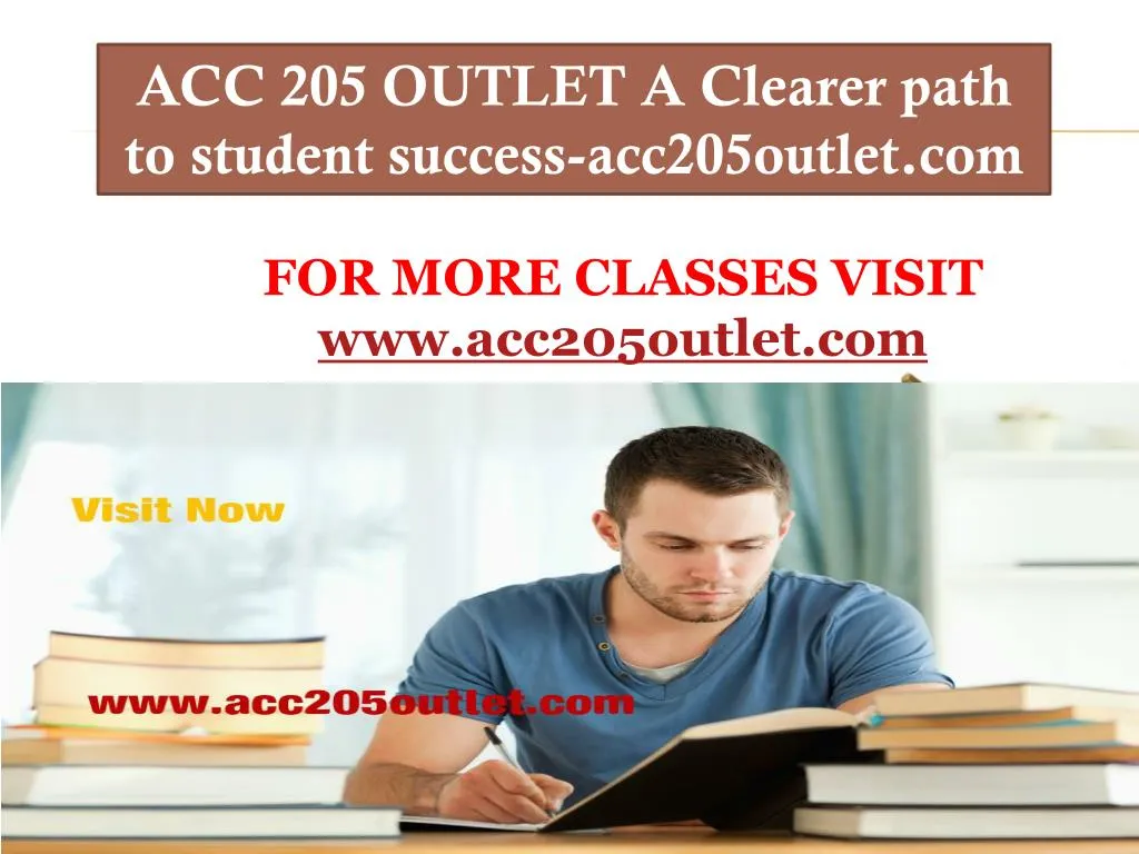 acc 205 outlet a clearer path to student success