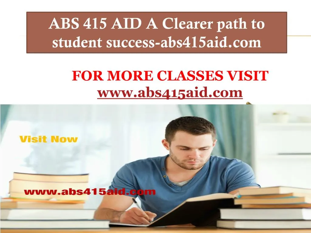 abs 415 aid a clearer path to student success
