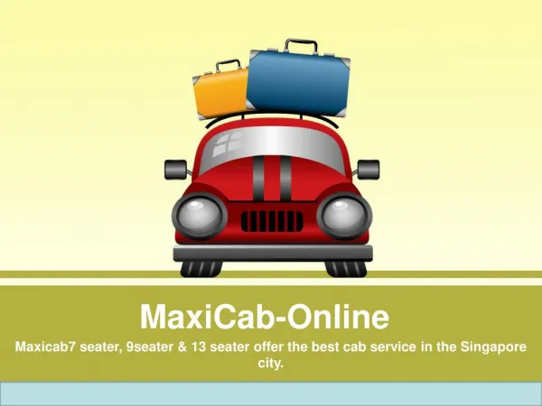 7 Seater Maxi Cab | 7 Seater Maxitaxi