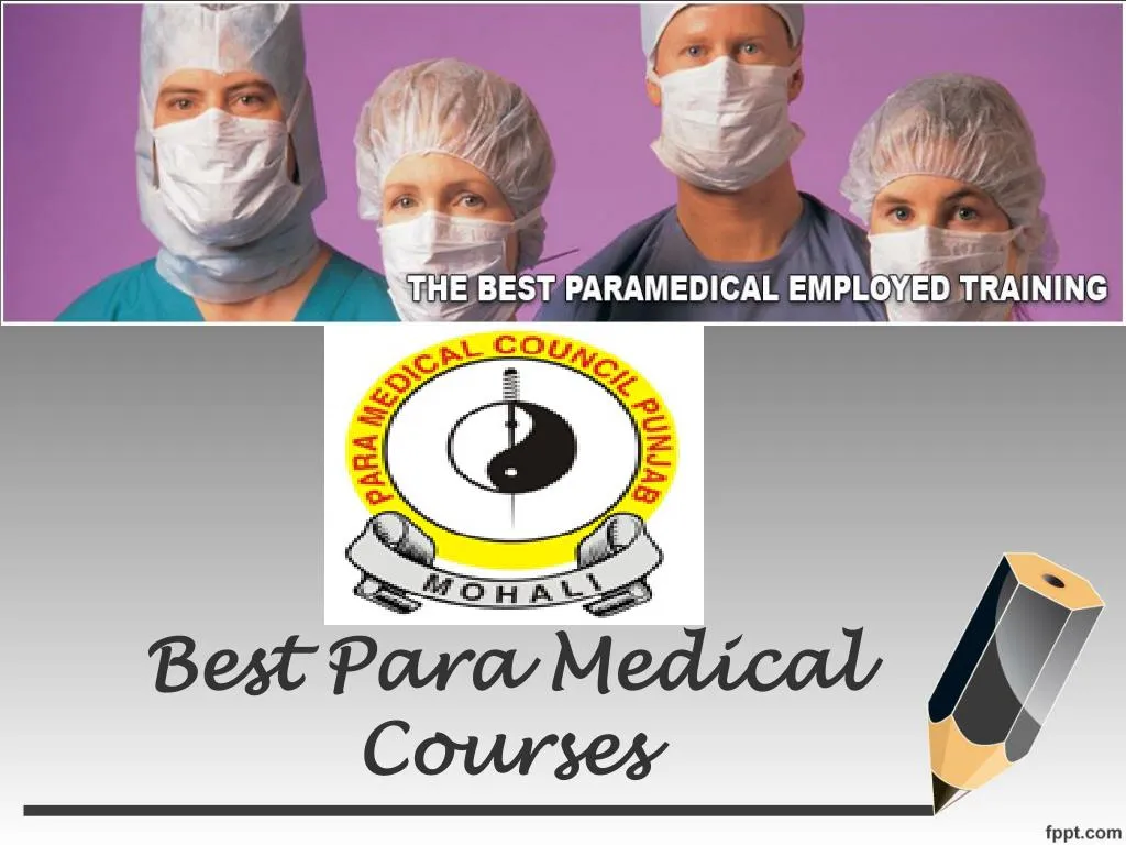 best para medical courses