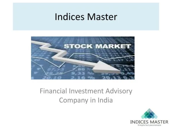 Financial Investment Advisory Company in India