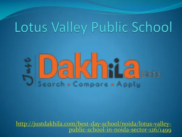 Lotus Valley Public School Noida