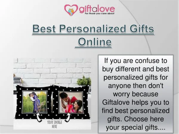Find Best Personalized Gifts Starting at 249!