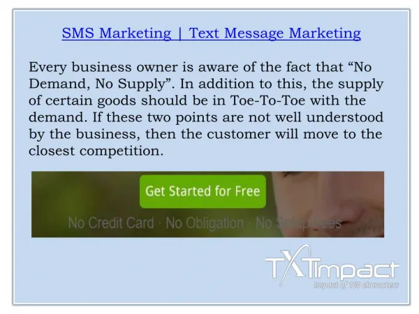 SMS Marketing | Text Message Marketing