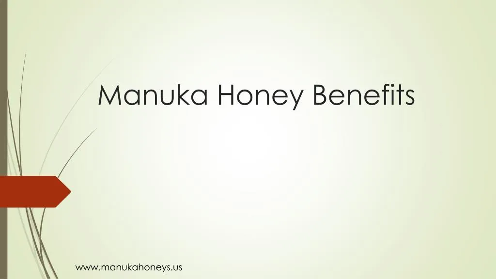 manuka honey benefits