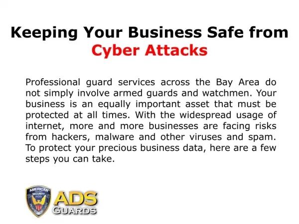 Solved: How to Protect Your Business From Cyber Attacks?