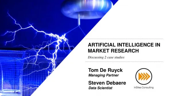 ARTIFICIAL INTELLIGENCE IN MARKET RESEARCH
