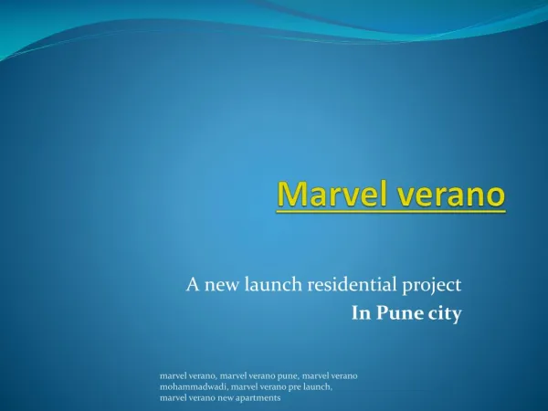 Marvel Verano pune new luxury apartments details