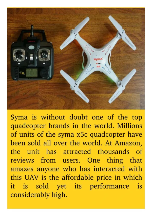 Syma X5c Quadcopter Drones