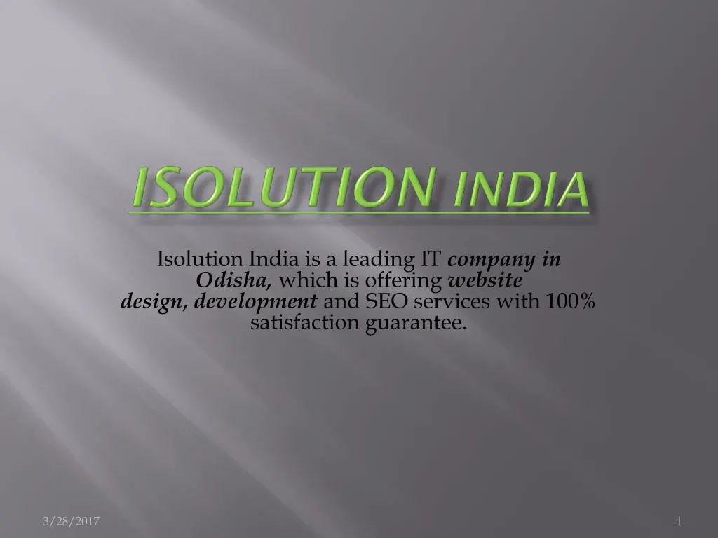 i solution india
