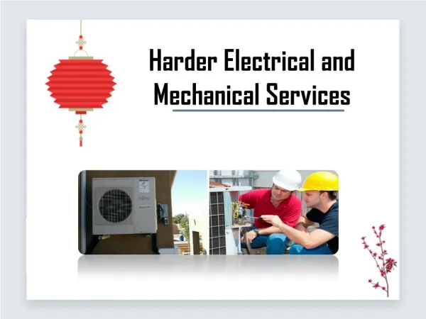 Harder Electrical and Mechanical Services
