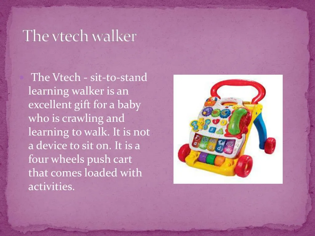 the vtech walker