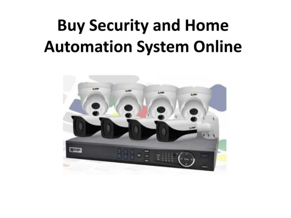 Buy Security Home Automation System Online
