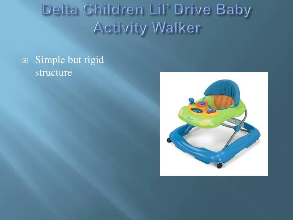 delta children lil drive baby activity walker