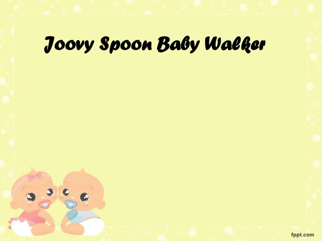 joovy spoon baby walker
