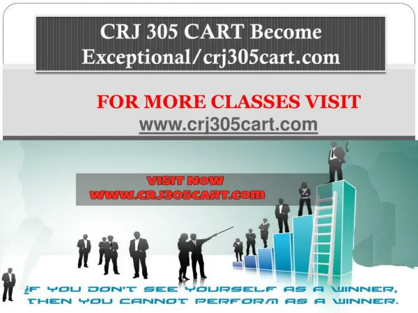CRJ 305 CART Become Exceptional/crj305cart.com