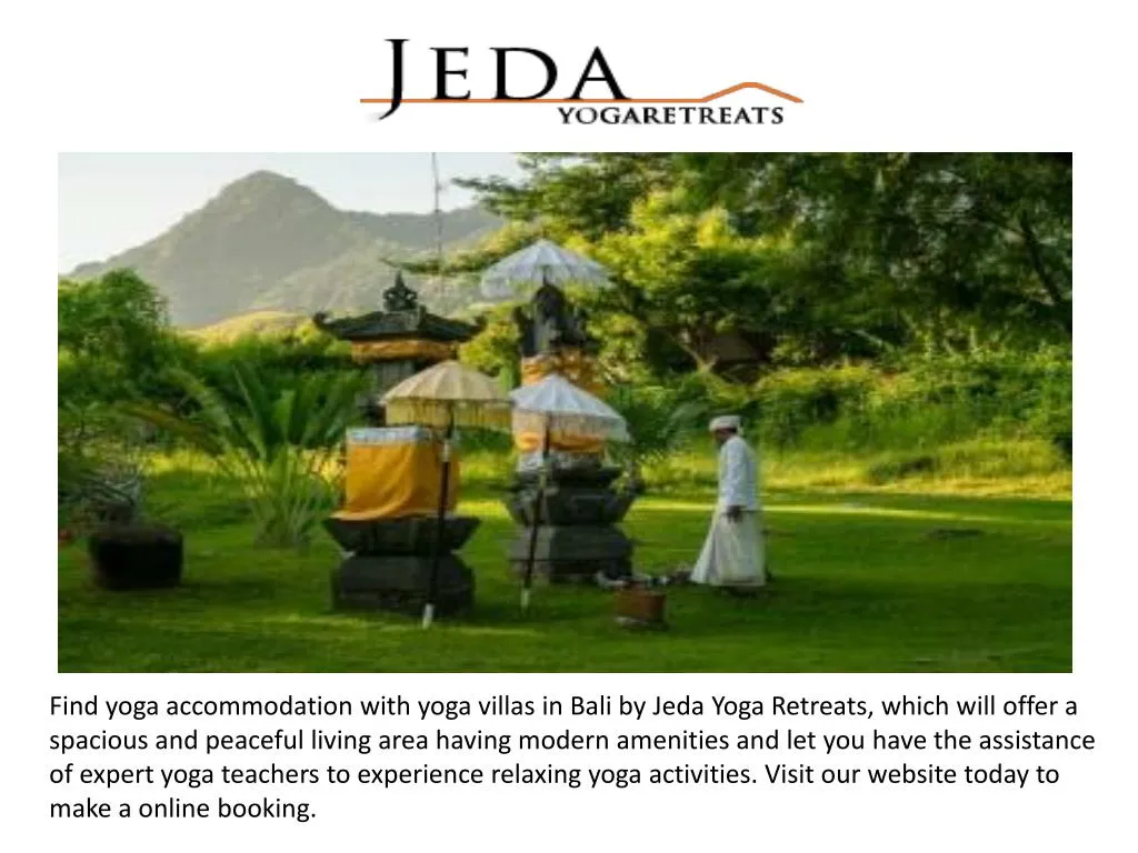 find yoga accommodation with yoga villas in bali