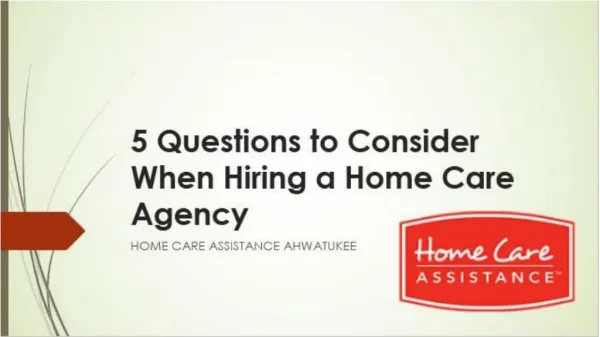 5 questions to consider when hiring a home