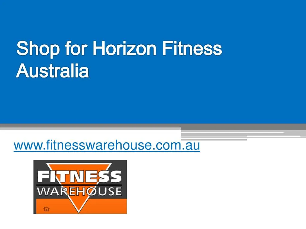 shop for horizon fitness australia