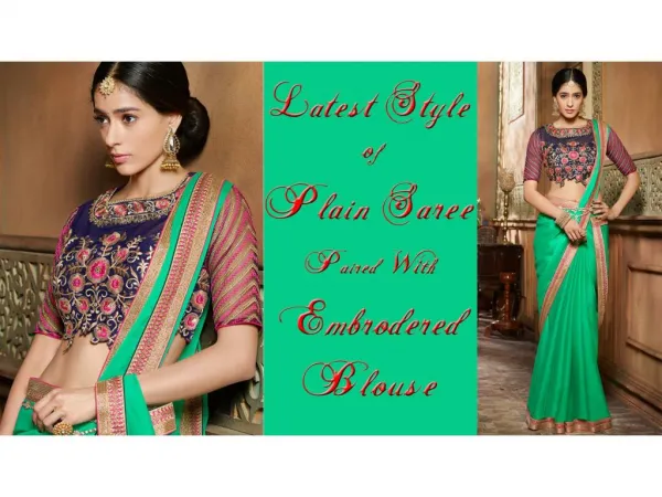 Latest BollyWood Sarees Online | Designer Saree Blouse Designs & New Party Wear Sarees Designs Collection