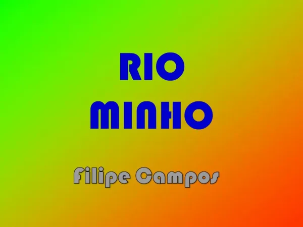 RIO MINHO