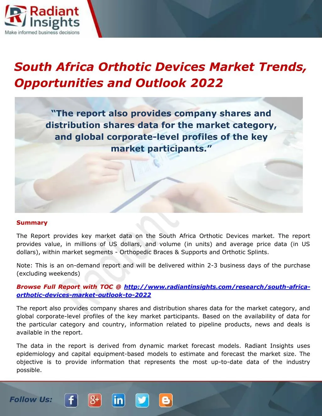 south africa orthotic devices market trends
