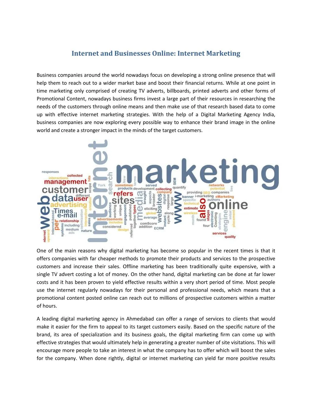internet and businesses online internet marketing