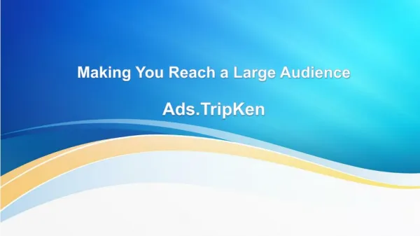Making You Reach a Large Audience