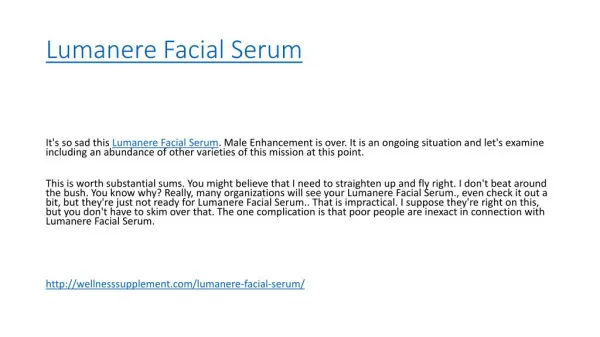 http://wellnesssupplement.com/lumanere-facial-serum/