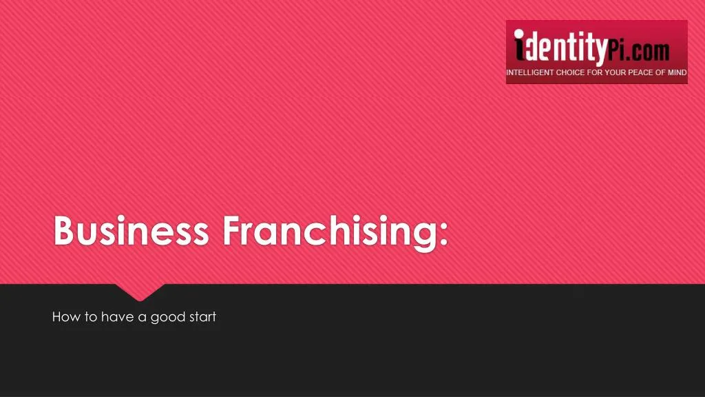 business franchising