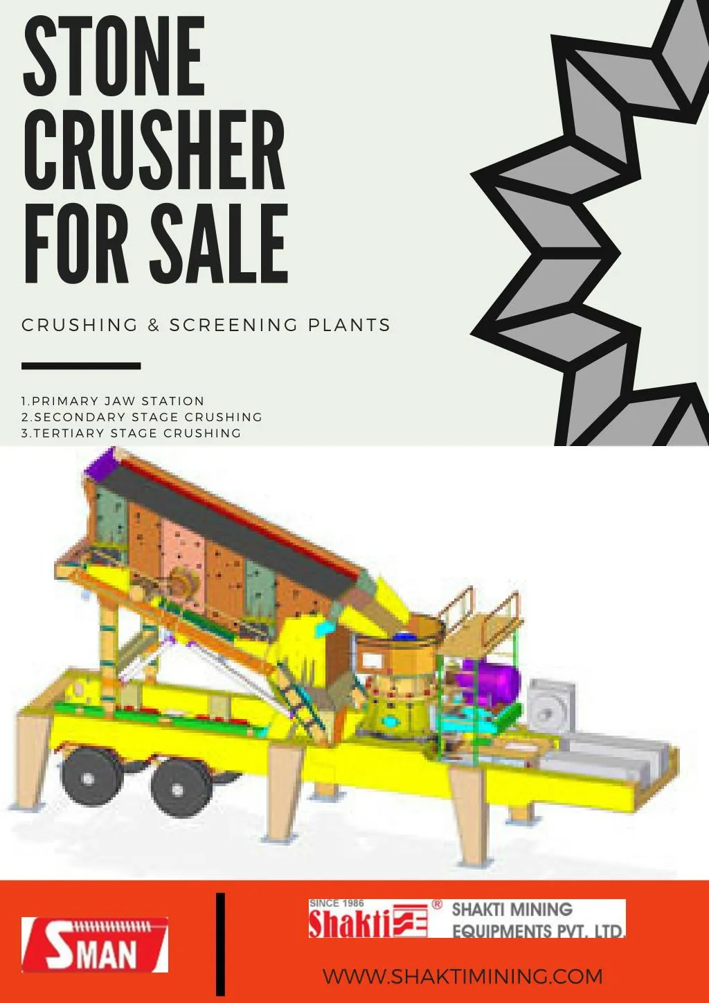 stone crusher for s a le
