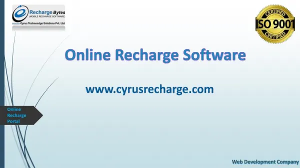 online recharge portal