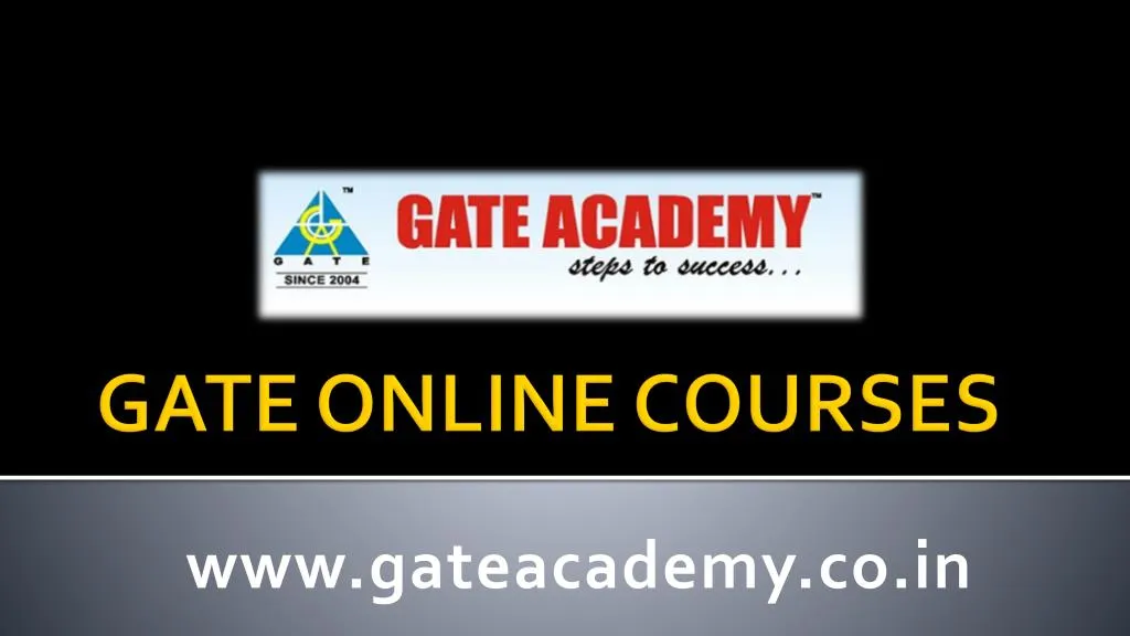 www gateacademy co in