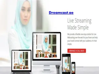 live streaming - slide 1
