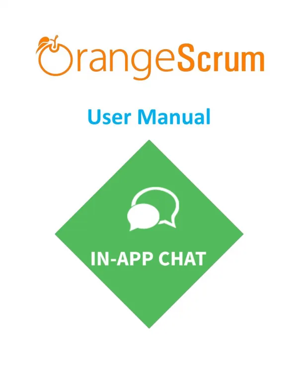 Orangescrum In App Chat Add-on User Manual