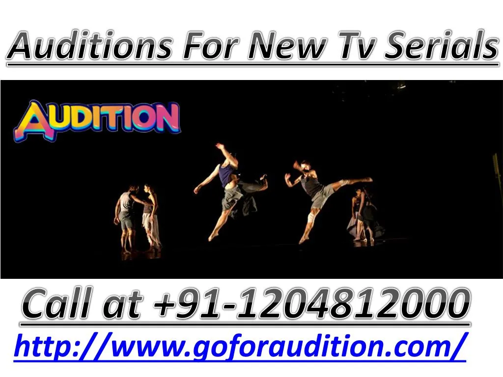 auditions for new tv serials