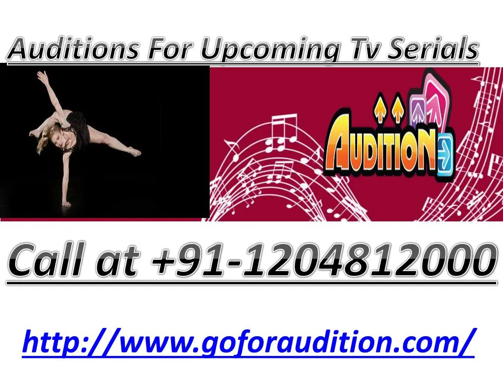 auditions for upcoming tv serials