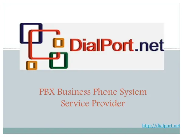 Dial Port – PBX Business Phone System Service Provider