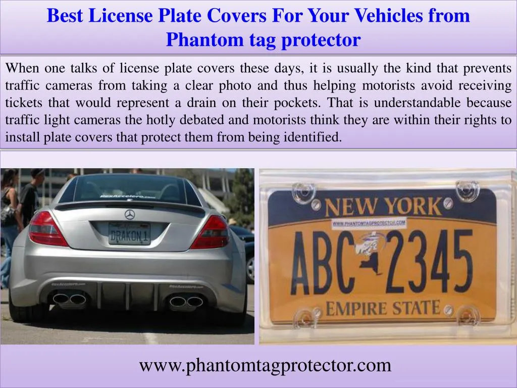 best license plate covers for your vehicles from
