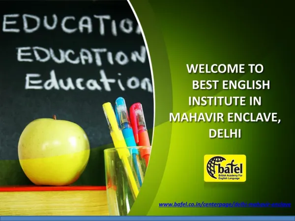 English Speaking Course Mahavir Enclave Delhi