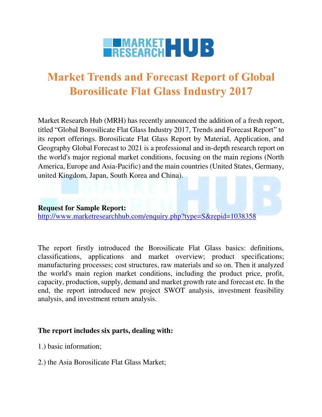 market trends and forecast report of global