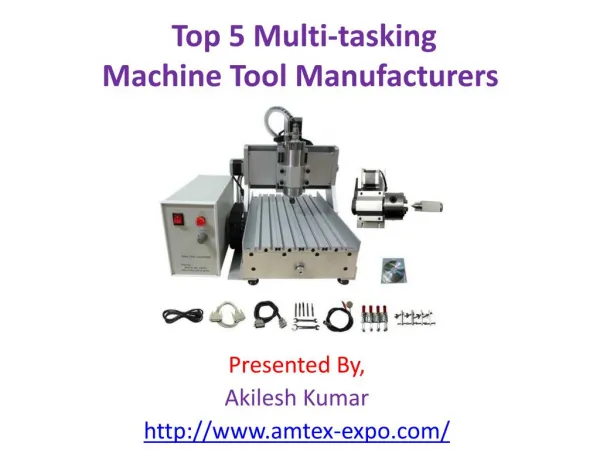 Top 5 Multi-tasking Machine Tool Manufacturers